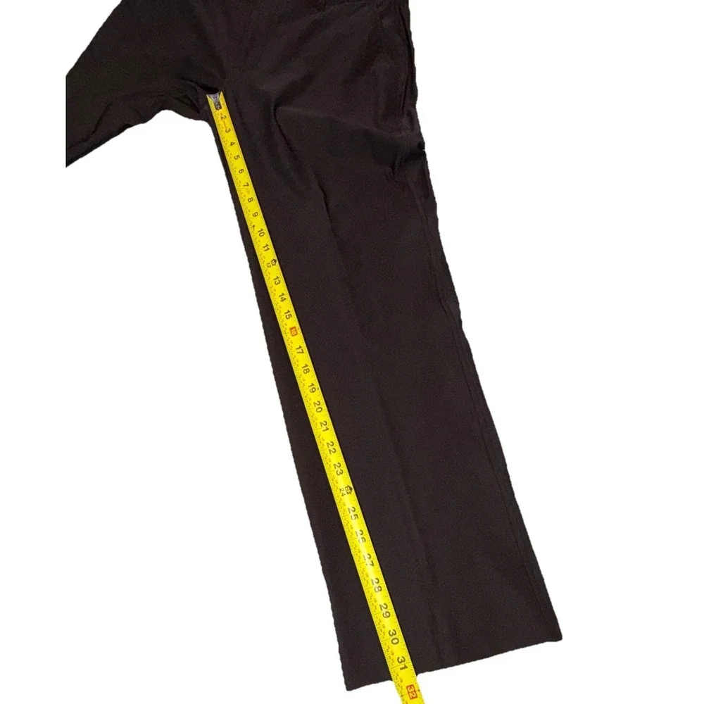 FootJoy Men's Black Sport Golf Pants 36 X 32 Black Pleated Performance Travel‎